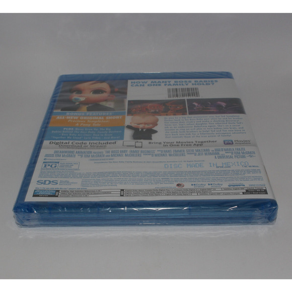 The Boss Baby: Family Business (Blu-ray, 2021) FACTORY SEALED with SLIPCOVER - Picture 14 of 16